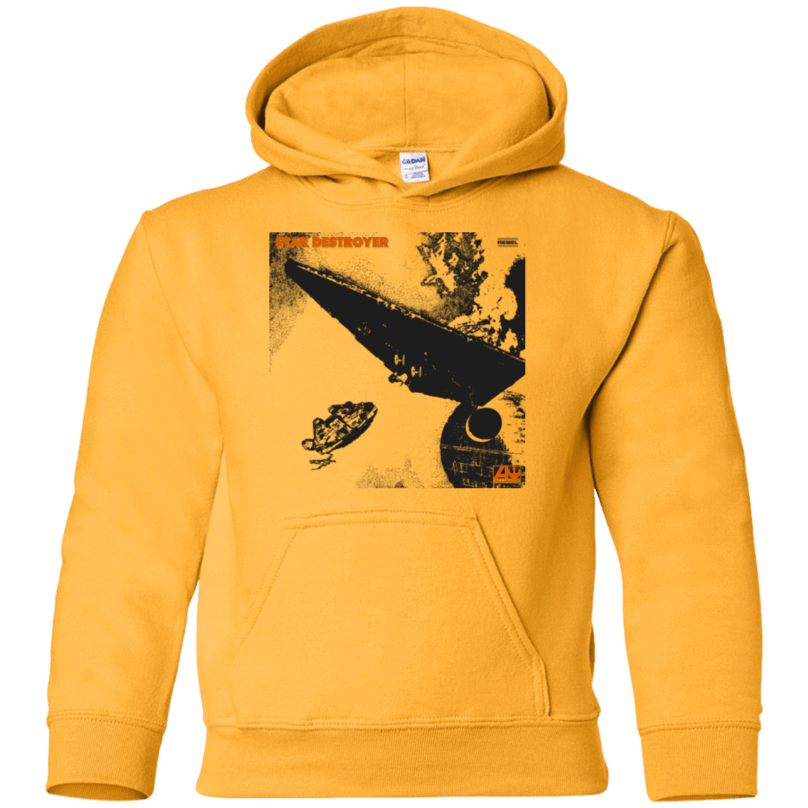 Sweatshirts Gold / YS Star Destroyer Youth Hoodie