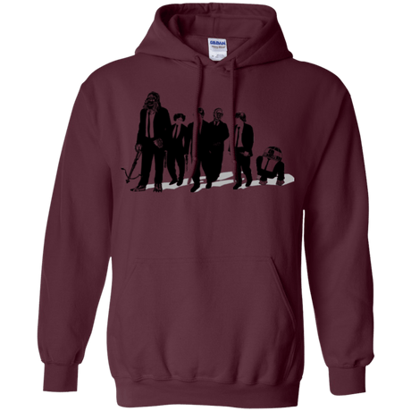 Sweatshirts Maroon / S Star Dogs Pullover Hoodie