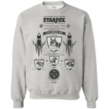 Sweatshirts Ash / Small Star Fox Vintage Crewneck Sweatshirt