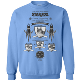 Sweatshirts Carolina Blue / Small Star Fox Vintage Crewneck Sweatshirt