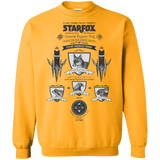 Sweatshirts Gold / Small Star Fox Vintage Crewneck Sweatshirt