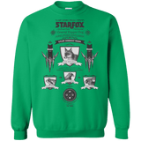 Sweatshirts Irish Green / Small Star Fox Vintage Crewneck Sweatshirt