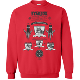 Sweatshirts Red / Small Star Fox Vintage Crewneck Sweatshirt