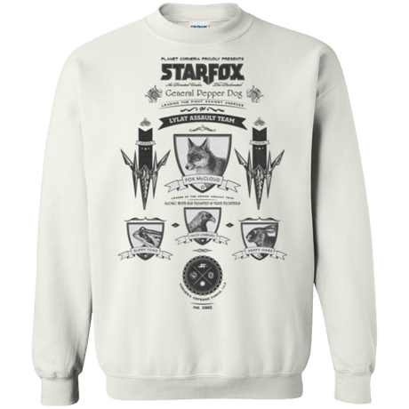 Sweatshirts White / Small Star Fox Vintage Crewneck Sweatshirt