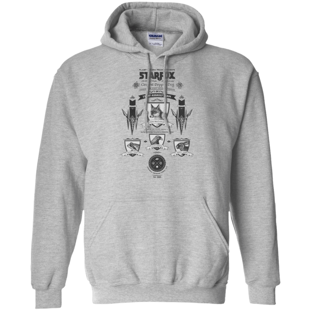 Sweatshirts Sport Grey / Small Star Fox Vintage Pullover Hoodie