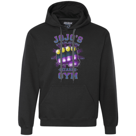 Sweatshirts Black / S Star Platinum Gym Premium Fleece Hoodie