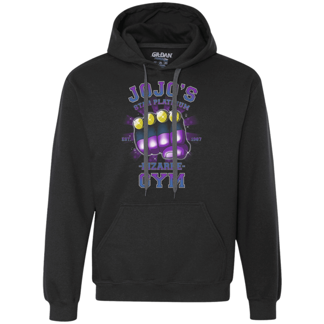 Sweatshirts Black / S Star Platinum Gym Premium Fleece Hoodie