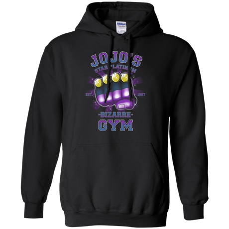 Sweatshirts Black / S Star Platinum Gym Pullover Hoodie