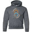 Sweatshirts Dark Heather / YS STAR PORTALS Youth Hoodie