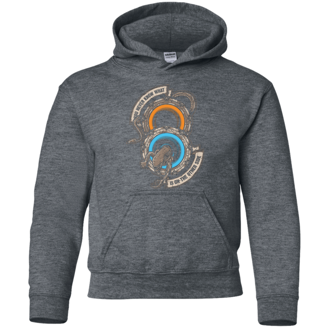 Sweatshirts Dark Heather / YS STAR PORTALS Youth Hoodie