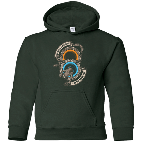 Sweatshirts Forest Green / YS STAR PORTALS Youth Hoodie