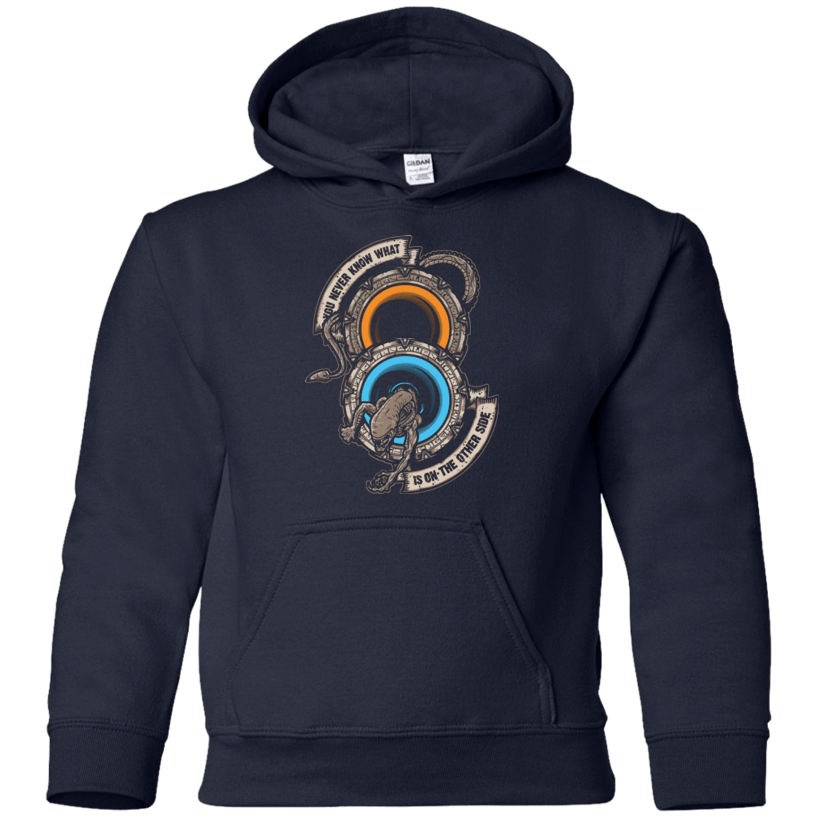 Sweatshirts Navy / YS STAR PORTALS Youth Hoodie