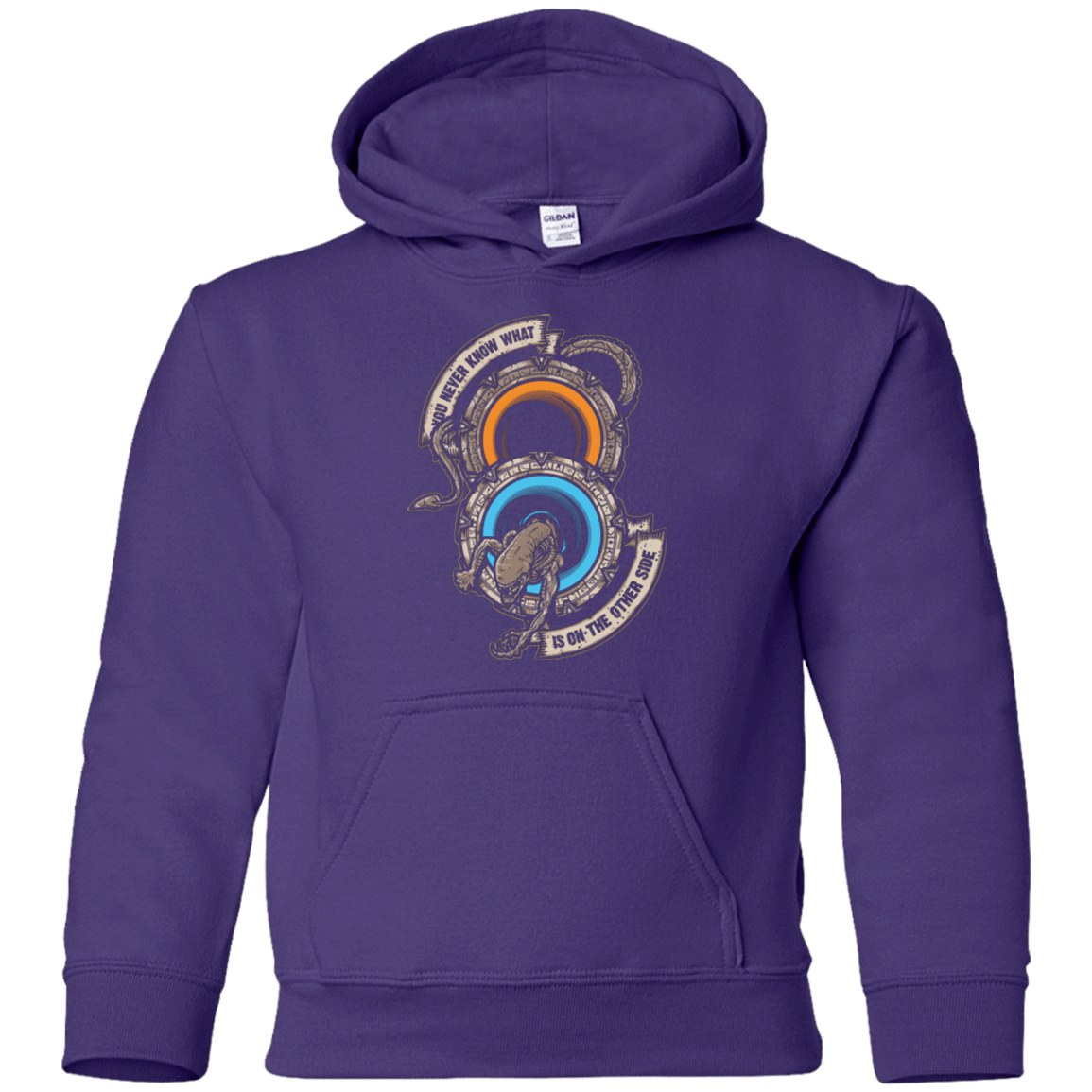 Sweatshirts Purple / YS STAR PORTALS Youth Hoodie