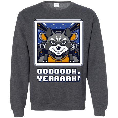 Sweatshirts Dark Heather / Small Star Raccoon Crewneck Sweatshirt