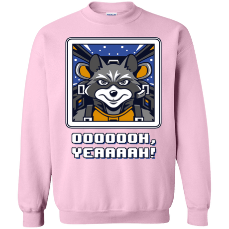 Sweatshirts Light Pink / Small Star Raccoon Crewneck Sweatshirt