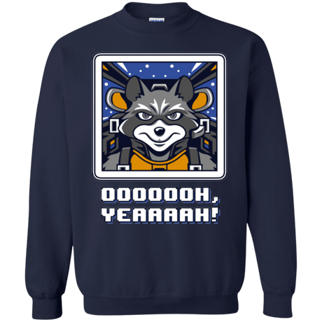 Sweatshirts Navy / Small Star Raccoon Crewneck Sweatshirt