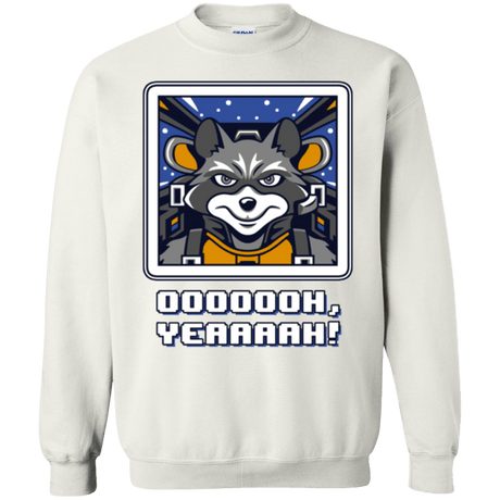 Sweatshirts White / Small Star Raccoon Crewneck Sweatshirt