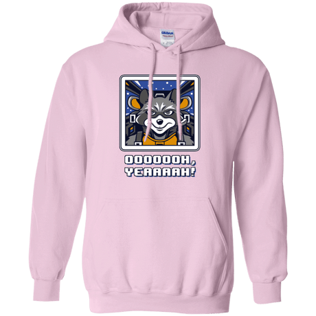 Sweatshirts Light Pink / Small Star Raccoon Pullover Hoodie