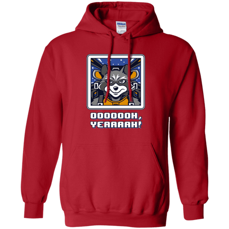 Sweatshirts Red / Small Star Raccoon Pullover Hoodie