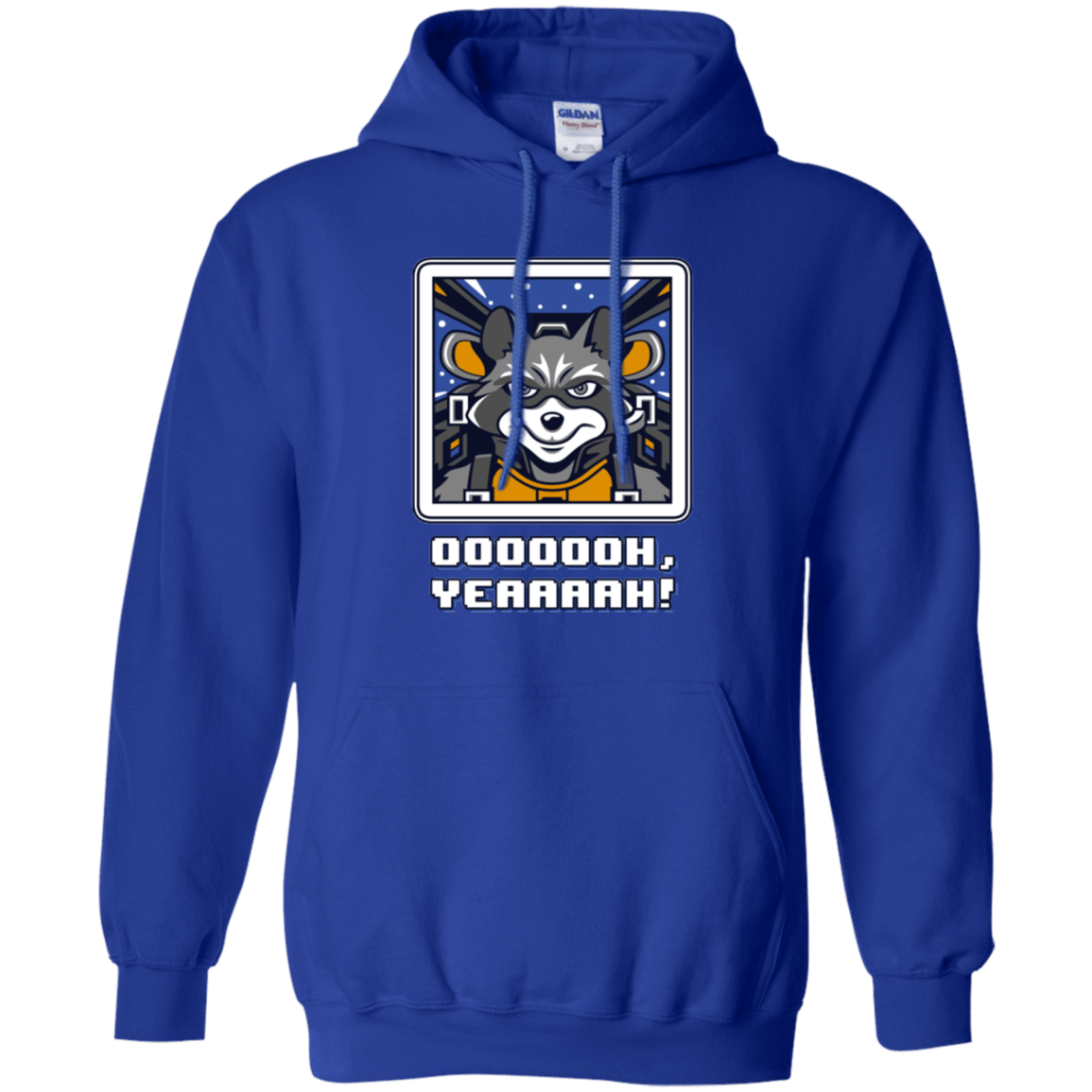 Sweatshirts Royal / Small Star Raccoon Pullover Hoodie