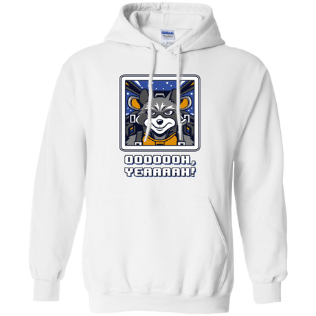 Sweatshirts White / Small Star Raccoon Pullover Hoodie