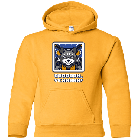 Sweatshirts Gold / YS Star Raccoon Youth Hoodie