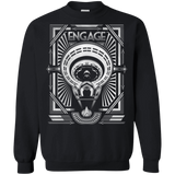 Sweatshirts Black / Small Star Trek Engage Crewneck Sweatshirt