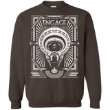Sweatshirts Dark Chocolate / Small Star Trek Engage Crewneck Sweatshirt