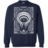 Sweatshirts Navy / Small Star Trek Engage Crewneck Sweatshirt