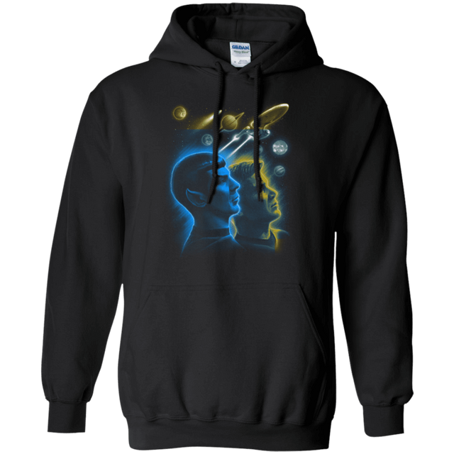 Sweatshirts Black / Small Star Trek Kirk Spock Pullover Hoodie