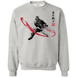 Sweatshirts Ash / Small STAR WARRIOR SUMI-E Crewneck Sweatshirt