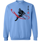 Sweatshirts Carolina Blue / Small STAR WARRIOR SUMI-E Crewneck Sweatshirt