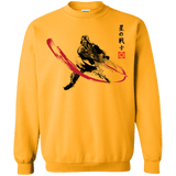 Sweatshirts Gold / Small STAR WARRIOR SUMI-E Crewneck Sweatshirt
