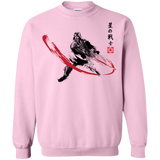 Sweatshirts Light Pink / Small STAR WARRIOR SUMI-E Crewneck Sweatshirt