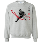 Sweatshirts Sport Grey / Small STAR WARRIOR SUMI-E Crewneck Sweatshirt