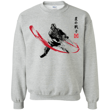 Sweatshirts Sport Grey / Small STAR WARRIOR SUMI-E Crewneck Sweatshirt