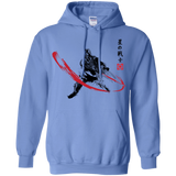 Sweatshirts Carolina Blue / Small STAR WARRIOR SUMI-E Pullover Hoodie