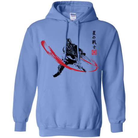 Sweatshirts Carolina Blue / Small STAR WARRIOR SUMI-E Pullover Hoodie