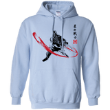 Sweatshirts Light Blue / Small STAR WARRIOR SUMI-E Pullover Hoodie