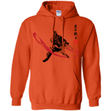 Sweatshirts Orange / Small STAR WARRIOR SUMI-E Pullover Hoodie