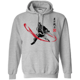 Sweatshirts Sport Grey / Small STAR WARRIOR SUMI-E Pullover Hoodie