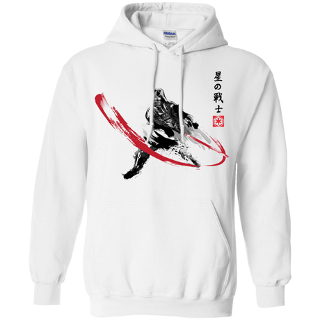 Sweatshirts White / Small STAR WARRIOR SUMI-E Pullover Hoodie