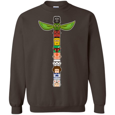 Sweatshirts Dark Chocolate / Small Star Wars Totem Crewneck Sweatshirt