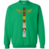 Sweatshirts Irish Green / Small Star Wars Totem Crewneck Sweatshirt