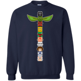 Sweatshirts Navy / Small Star Wars Totem Crewneck Sweatshirt