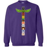 Sweatshirts Purple / Small Star Wars Totem Crewneck Sweatshirt