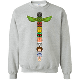 Sweatshirts Sport Grey / Small Star Wars Totem Crewneck Sweatshirt
