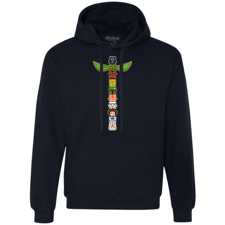 Sweatshirts Navy / Small Star Wars Totem Premium Fleece Hoodie