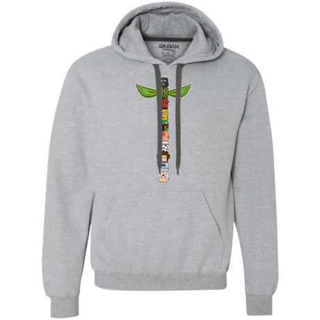 Sweatshirts Sport Grey / Small Star Wars Totem Premium Fleece Hoodie