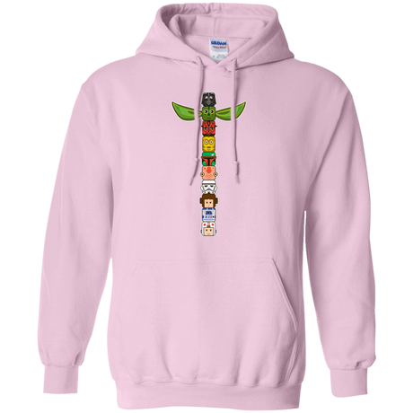 Sweatshirts Light Pink / Small Star Wars Totem Pullover Hoodie